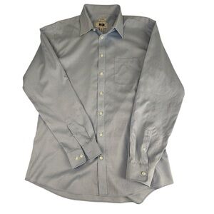 Joseph Abboud Men’s TALL Long Sleeve Button Down Dress Shirt Office Work Attire